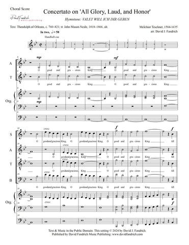 Concertato on 'All Glory, Laud, and Honor'